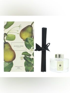 NWT NEW Jo Malone English Pear & Freesia Reed Diffuser Limited Edition Green HTF